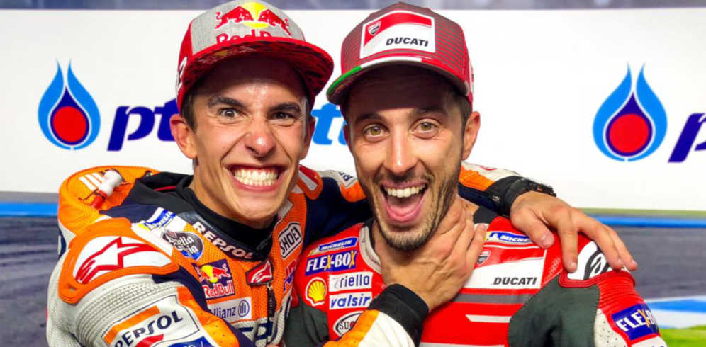 Marquez Contek Cara Balap Dovizioso